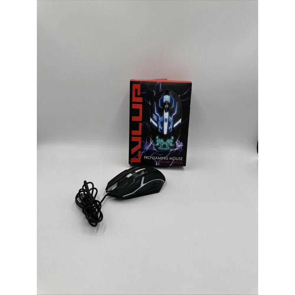 Vivitar LVLUP Pro Gaming Mouse DPI Switch Open‎ Box TESTED